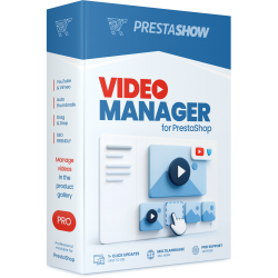 Vidéos dans la galerie de produits PrestaShop - YouTube et Vimeo