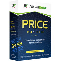 PrestaShop Price Master - marża, narzut, zaokrąglanie